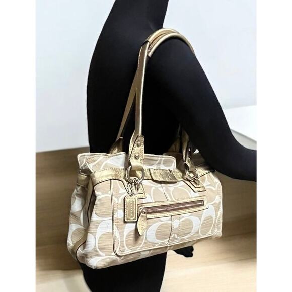 Y2K Coach 13290 Penelope Signature Satchel Bag - Picture 7 of 11